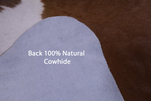 SUPER SALE Brown Natural Cowhide Rug - X-Large 7' 2