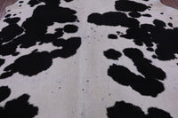 Thumbnail for SUPER SALE Black & White Natural Cowhide Rug - X-Large 6' 10