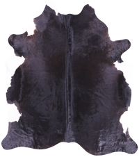 Thumbnail for SUPER SALE Black Natural Cowhide Rug - XX-Large 8' 2