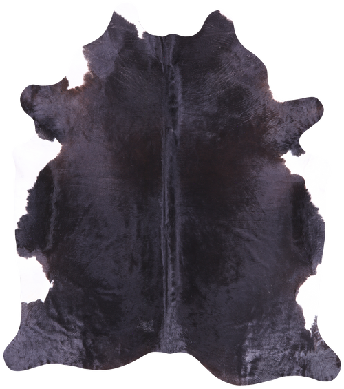 SUPER SALE Black Natural Cowhide Rug - XX-Large 8' 2
