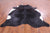 SUPER SALE Black Natural Cowhide Rug - XX-Large 8' 2"H x 7' 2"W