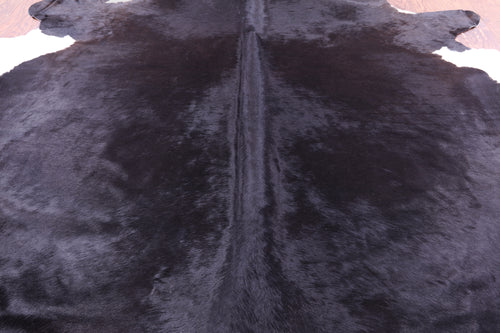 SUPER SALE Black Natural Cowhide Rug - XX-Large 8' 2