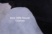 Thumbnail for SUPER SALE Black Natural Cowhide Rug - XX-Large 8' 2