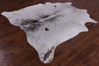 Thumbnail for SUPER SALE Brown Salt & Pepper Natural Cowhide Rug - XX-Large 7' 5