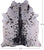 SUPER SALE Black Salt & Pepper Natural Cowhide Rug - XX-Large 8' 3"H x 7' 0"W