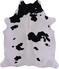 Thumbnail for SUPER SALE Black & White Natural Cowhide Rug - X-Large 7' 2