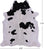 SUPER SALE Black & White Natural Cowhide Rug - X-Large 7' 2"H x 6' 0"W