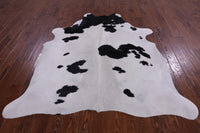 Thumbnail for SUPER SALE Black & White Natural Cowhide Rug - X-Large 7' 2