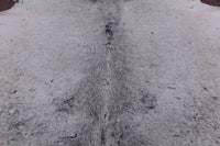 Thumbnail for SUPER SALE Black Salt & Pepper Natural Cowhide Rug - XX-Large 7' 7