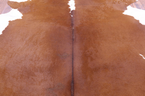 SUPER SALE Brown Natural Cowhide Rug - XX-Large 8' 0
