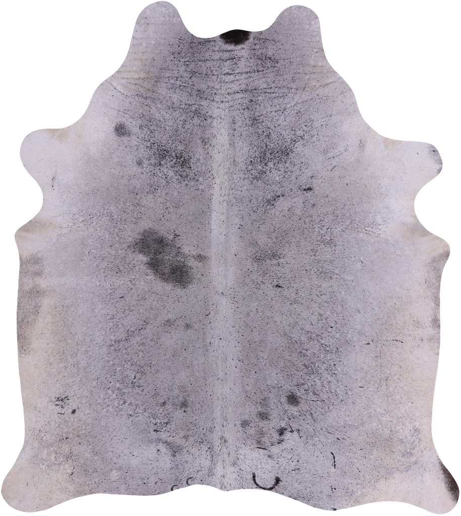 SUPER SALE Black Salt & Pepper Natural Cowhide Rug - X-Large 6' 10"H x 6' 0"W