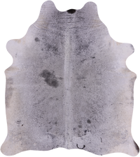 Thumbnail for SUPER SALE Black Salt & Pepper Natural Cowhide Rug - X-Large 6' 10