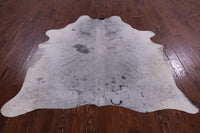 Thumbnail for SUPER SALE Black Salt & Pepper Natural Cowhide Rug - X-Large 6' 10