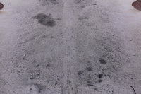 Thumbnail for SUPER SALE Black Salt & Pepper Natural Cowhide Rug - X-Large 6' 10