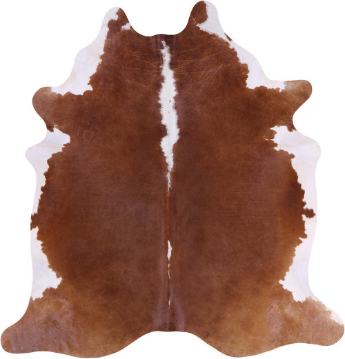 SUPER SALE Brown Natural Cowhide Rug - XX-Large 7' 7