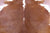 SUPER SALE Brown Natural Cowhide Rug - XX-Large 7' 7"H x 7' 1"W