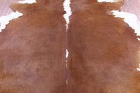 Thumbnail for SUPER SALE Brown Natural Cowhide Rug - XX-Large 7' 7