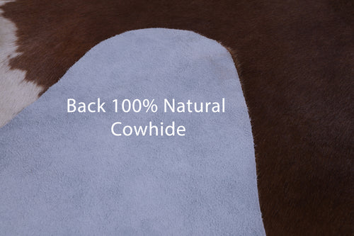SUPER SALE Brown Natural Cowhide Rug - XX-Large 7' 7