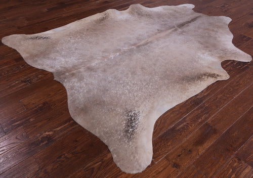 SUPER SALE Champagne Natural Cowhide Rug - XX-Large 8' 0