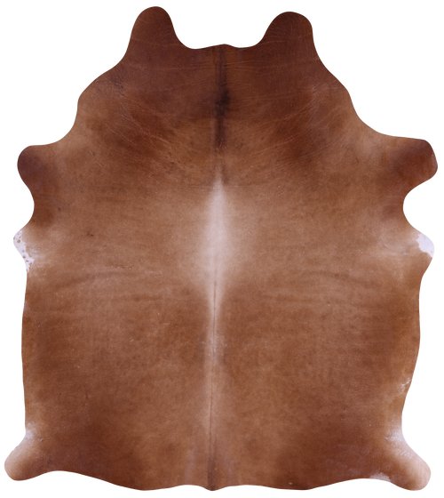 SUPER SALE Brown Natural Cowhide Rug - XX-Large 7' 4