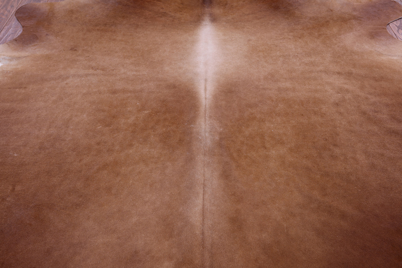 SUPER SALE Brown Natural Cowhide Rug - XX-Large 7' 4"H x 6' 5"W