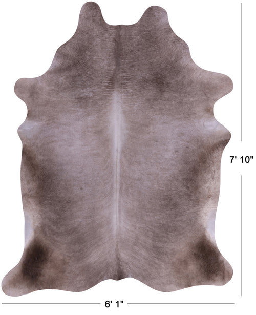SUPER SALE Champagne Natural Cowhide Rug - XX-Large 7' 10