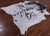 SUPER SALE Black Salt & Pepper Natural Cowhide Rug - XX-Large 7' 5"H x 6' 4"W