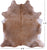 SUPER SALE Light Brown Natural Cowhide Rug - XX-Large 7' 4"H x 6' 8"W