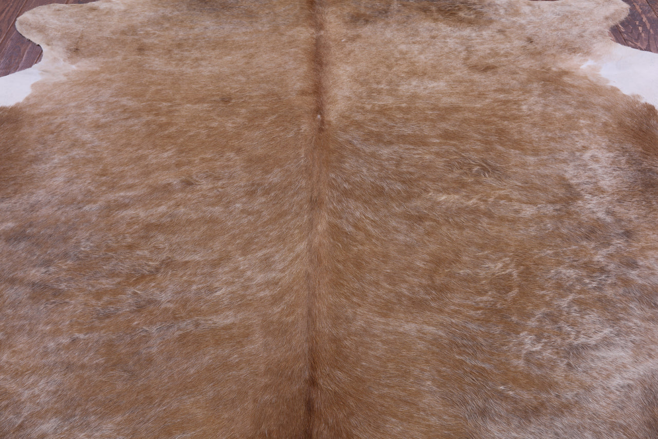 SUPER SALE Light Brown Natural Cowhide Rug - XX-Large 7' 4"H x 6' 8"W