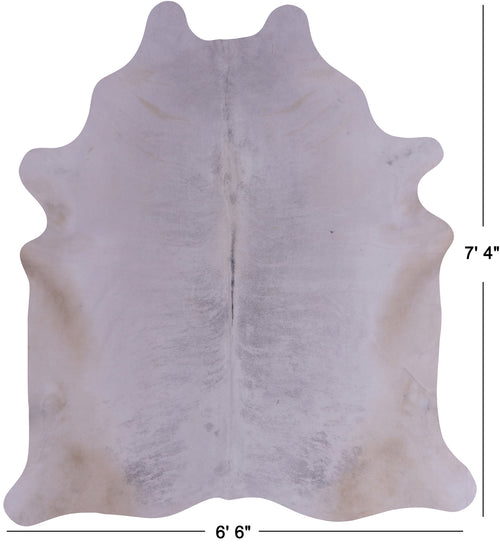 SUPER SALE Grey Brindle Natural Cowhide Rug - XX-Large 7' 4