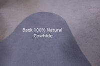Thumbnail for SUPER SALE Grey Brindle Natural Cowhide Rug - XX-Large 7' 4