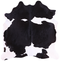 Thumbnail for SUPER SALE Black & White Natural Cowhide Rug - X-Large 6' 9