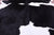 SUPER SALE Black & White Natural Cowhide Rug - X-Large 6' 9"H x 6' 6"W
