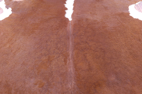 SUPER SALE Brown Natural Cowhide Rug - X-Large 7' 3