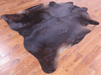 Thumbnail for SUPER SALE Dark Brown Natural Cowhide Rug - XX-Large 7' 8
