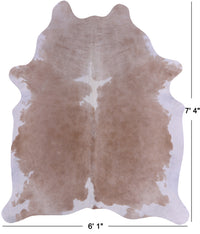 Thumbnail for SUPER SALE Beige Natural Cowhide Rug - XX-Large 7' 4