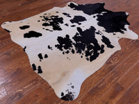 Thumbnail for SUPER SALE Black & White Natural Cowhide Rug - X-Large 7' 0