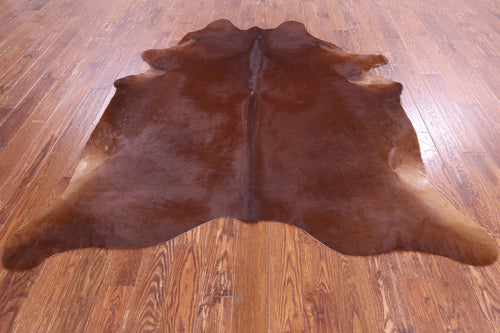 SUPER SALE Brown Natural Cowhide Rug - XX-Large 7' 6