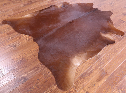 SUPER SALE Brown Natural Cowhide Rug - XX-Large 7' 6