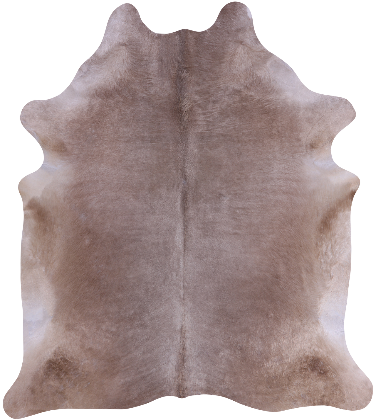 SUPER SALE Champagne Natural Cowhide Rug - XX-Large 7' 6"H x 6' 5"W