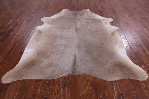 SUPER SALE Champagne Natural Cowhide Rug - XX-Large 7' 6