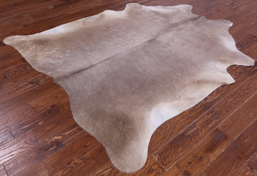 SUPER SALE Champagne Natural Cowhide Rug - XX-Large 7' 6