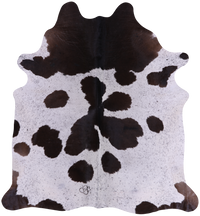 Thumbnail for SUPER SALE Brown Salt & Pepper Natural Cowhide Rug - XX-Large 7' 7