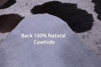 Thumbnail for SUPER SALE Brown Salt & Pepper Natural Cowhide Rug - XX-Large 7' 7
