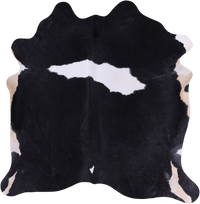 Thumbnail for SUPER SALE Black & White Natural Cowhide Rug - Large 6' 7