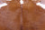 SUPER SALE Brown & White Natural Cowhide Rug - XX-Large 7' 6"H x 7' 2"W