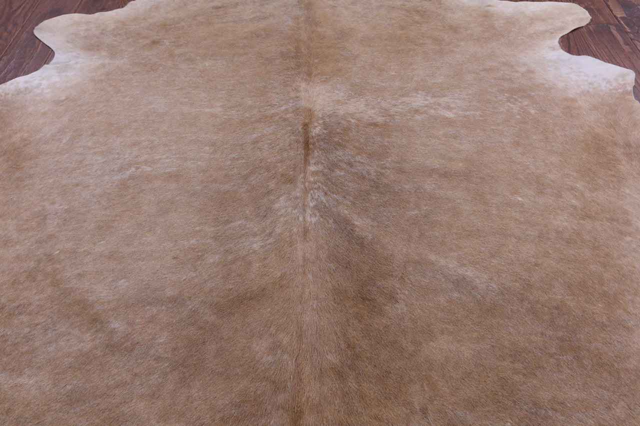 SUPER SALE Light Brown Natural Cowhide Rug - X-Large 6' 10"H x 6' 0"W