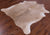 SUPER SALE Light Brown Natural Cowhide Rug - X-Large 6' 10"H x 6' 0"W
