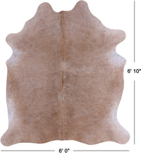 Thumbnail for SUPER SALE Light Brown Natural Cowhide Rug - X-Large 6' 10