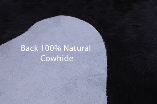 SUPER SALE Dark Brown Natural Cowhide Rug - XX-Large 7' 4